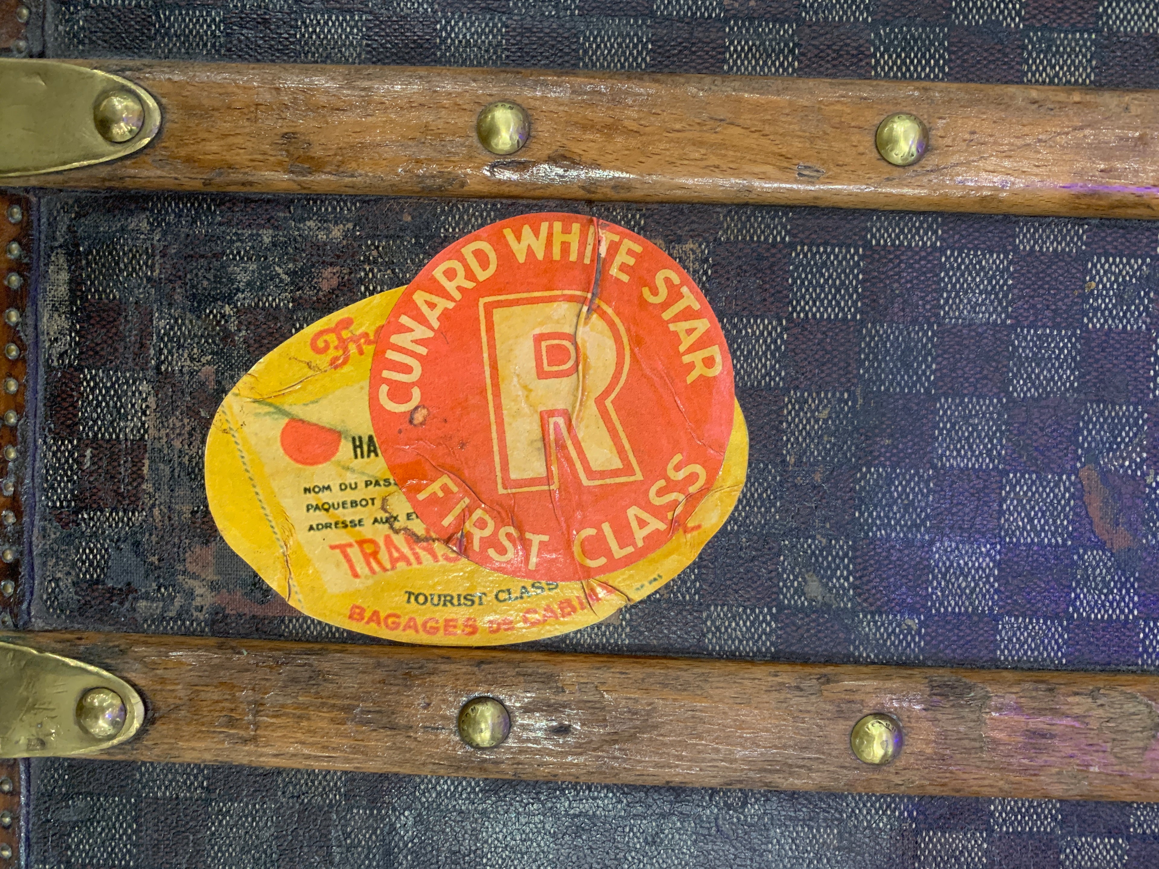 Louis Vuitton Damier Vintage Steamer Trunk