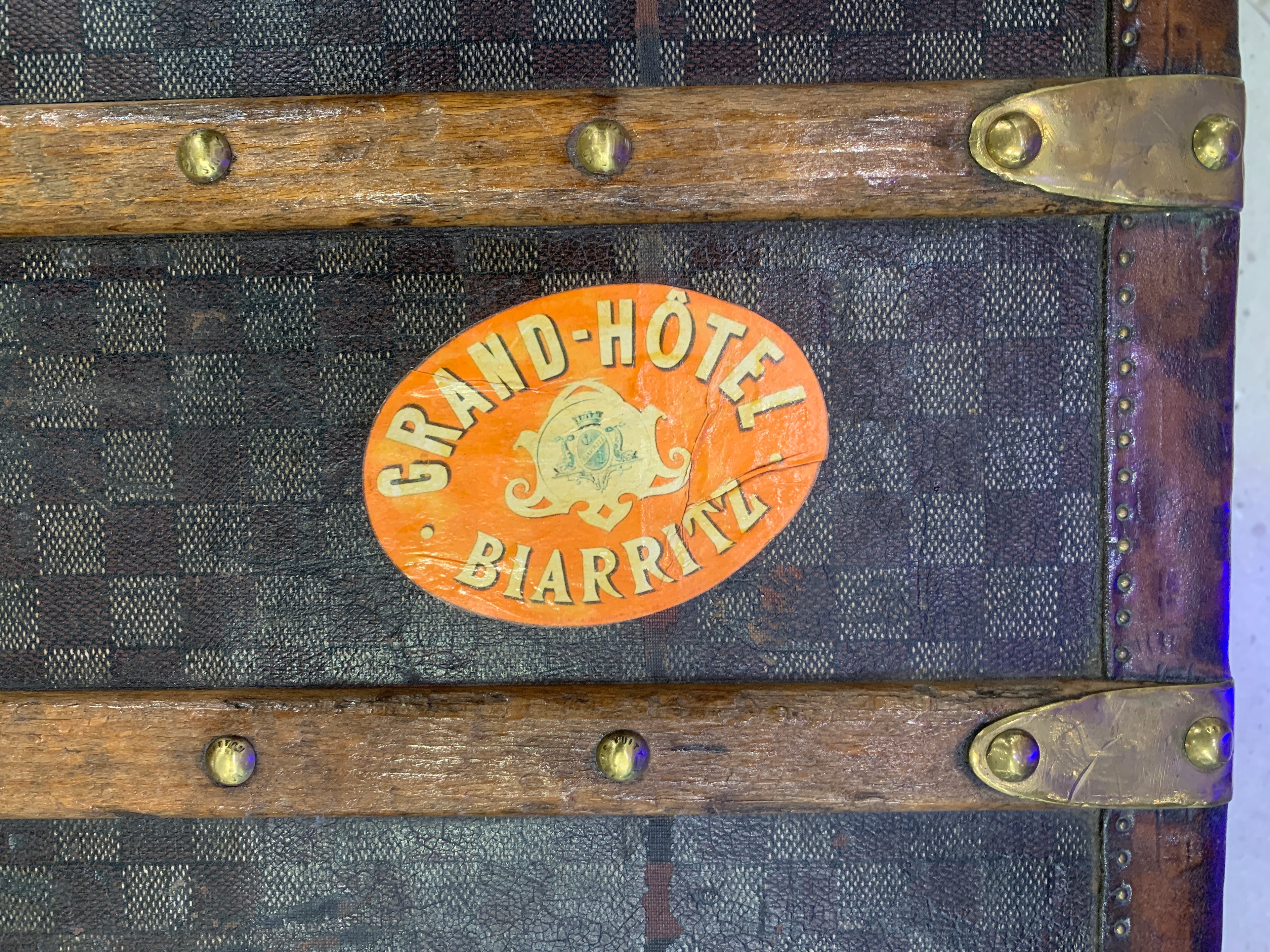 Louis Vuitton Damier Vintage Steamer Trunk