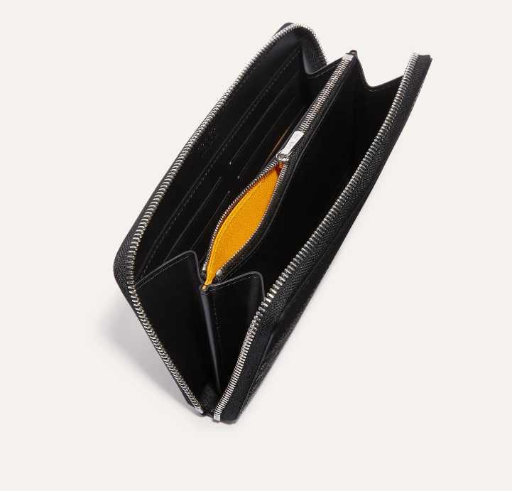 Goyard Matignon GM Wallet in Black