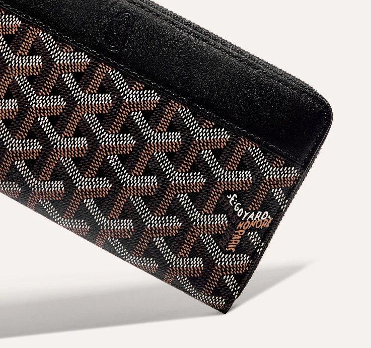 Goyard Matignon GM Wallet in Black