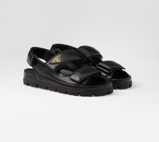 Flat Nappa Leather Sandals