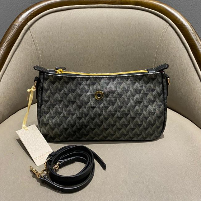 ROBERTA PIERI LINA 25 CANVAS - Platinum Black