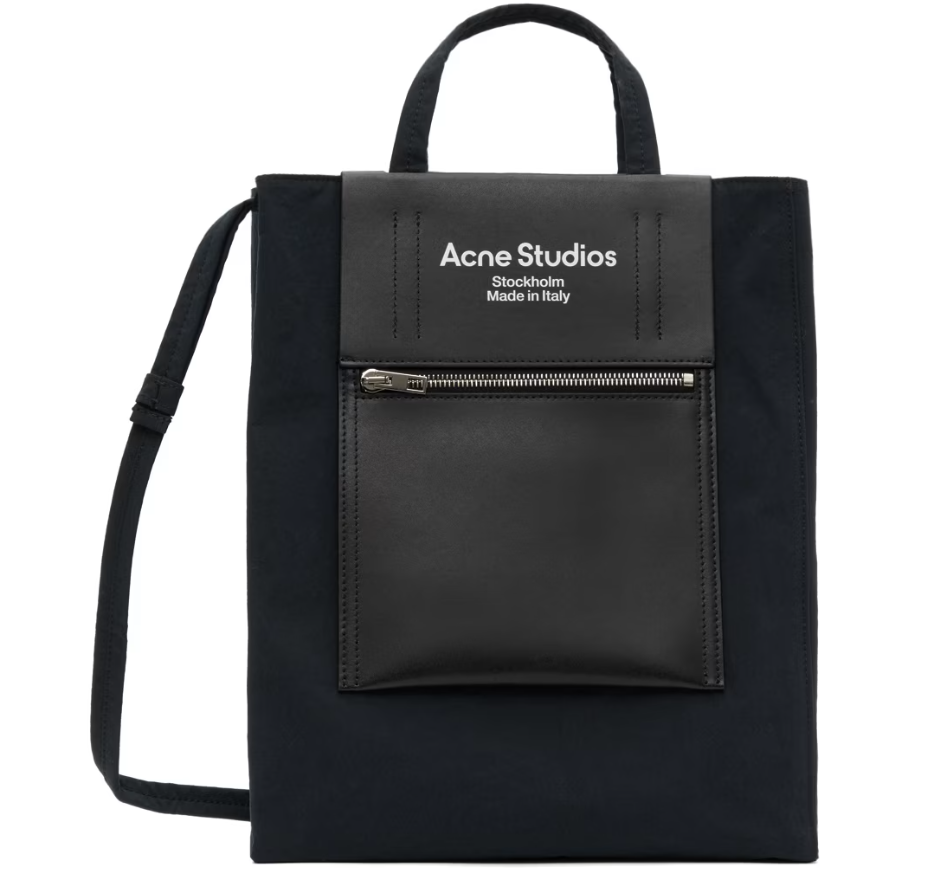 Black Papery Tote