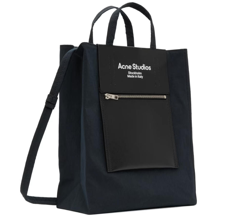 Black Papery Tote