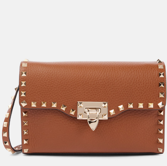 VALENTINO GARAVANI Rockstud Small leather crossbody bag