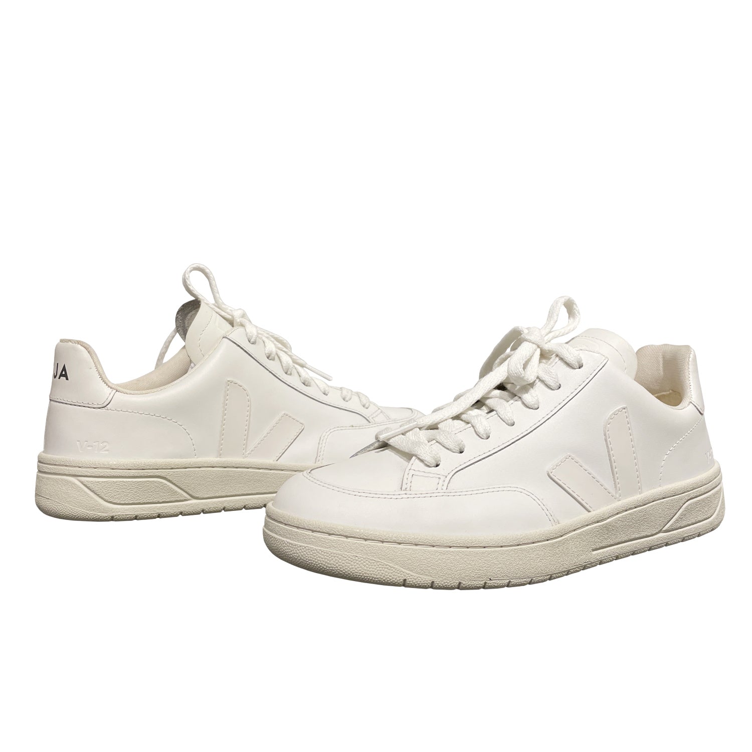 Veja V-12 Leather Sneakers