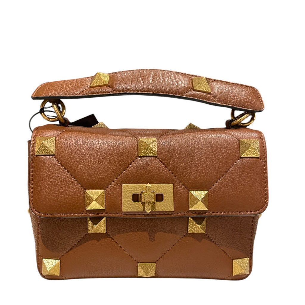 Valentino Garavani Roman Stud Bag in Quilted Grained Nappa Leather