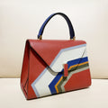 Valextra Iside Intarsia - Limited Edition MarVles Edge Handbag