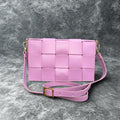 ARTISAN ITALIAN LEATHER BOTTEGA INSPIRED FLAP SHOULDER BAG