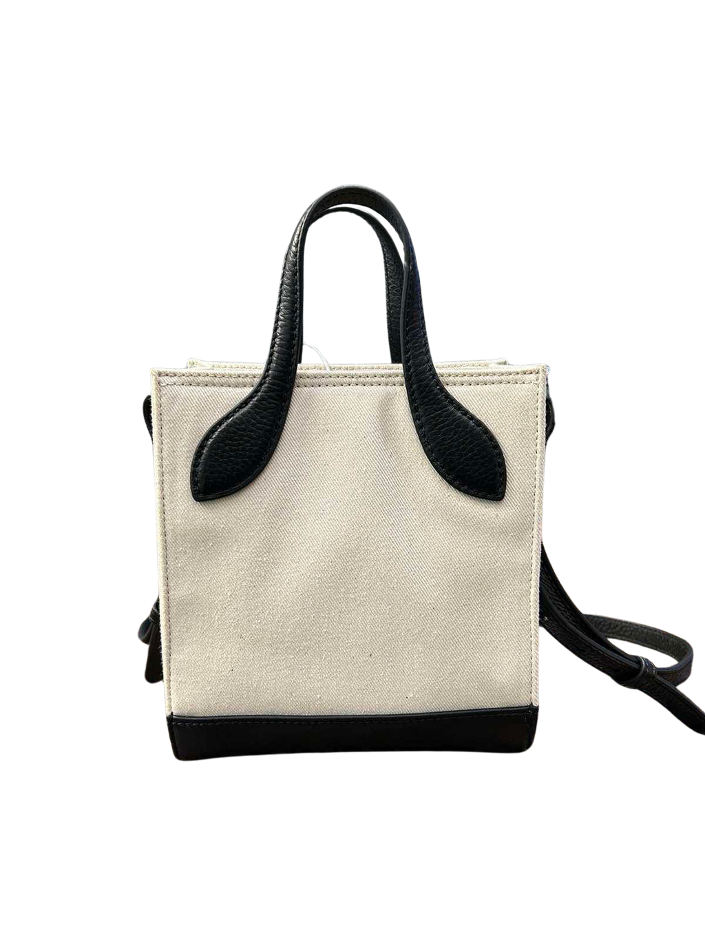 Bally Keep On Bar Tote Bag in Canvas with Grained Leather Trim