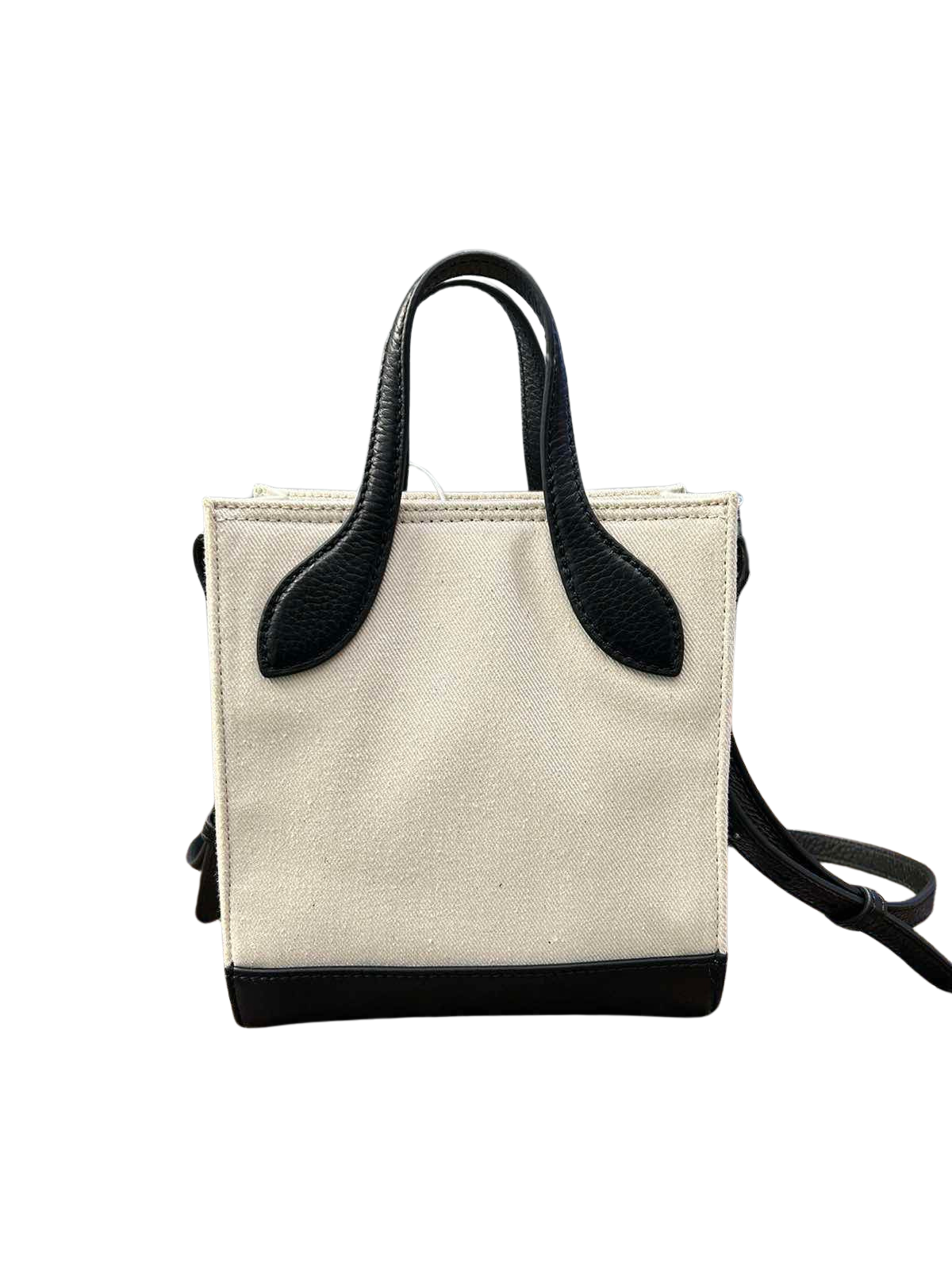 Bally Keep On Bar Tote Bag in Canvas with Grained Leather Trim