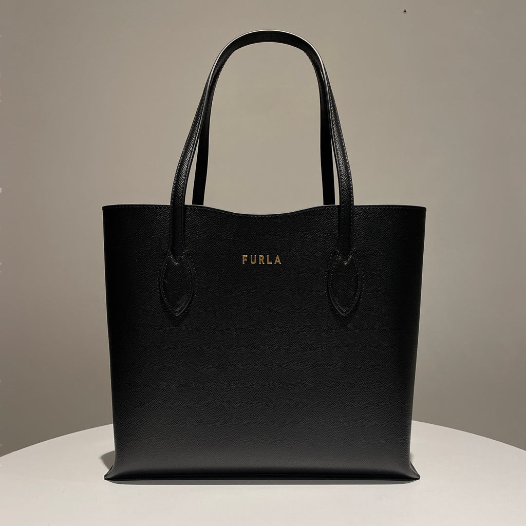 Furla Era Tote Shopping Bag in Calfskin Leather