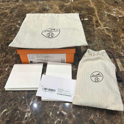 Hermès Evelyne 16 Amazone Bag in Taurillon Clemence Leather with Wooly Strap