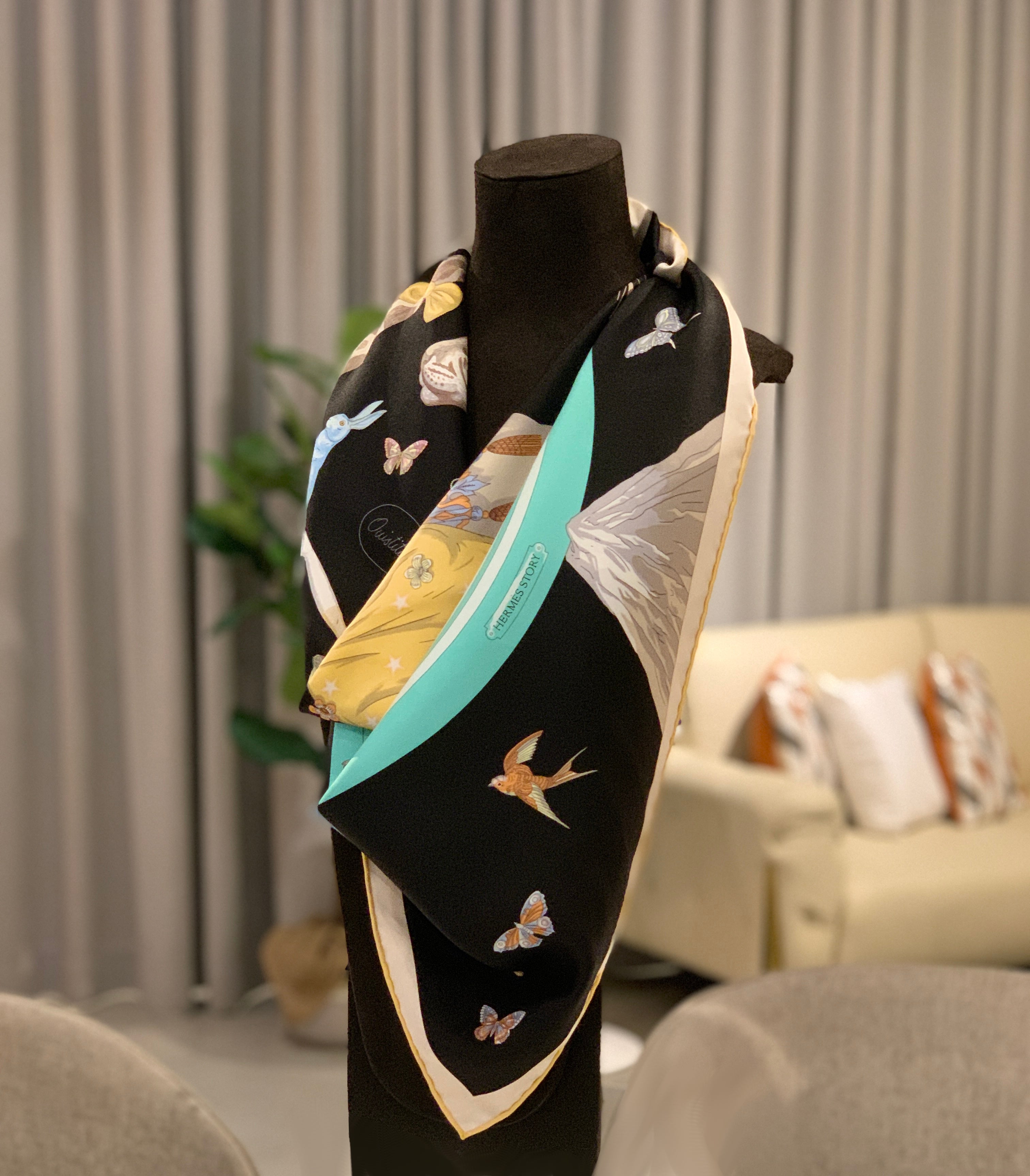 Hermès Silk Accessories - Scarf / Shawl / Twilly