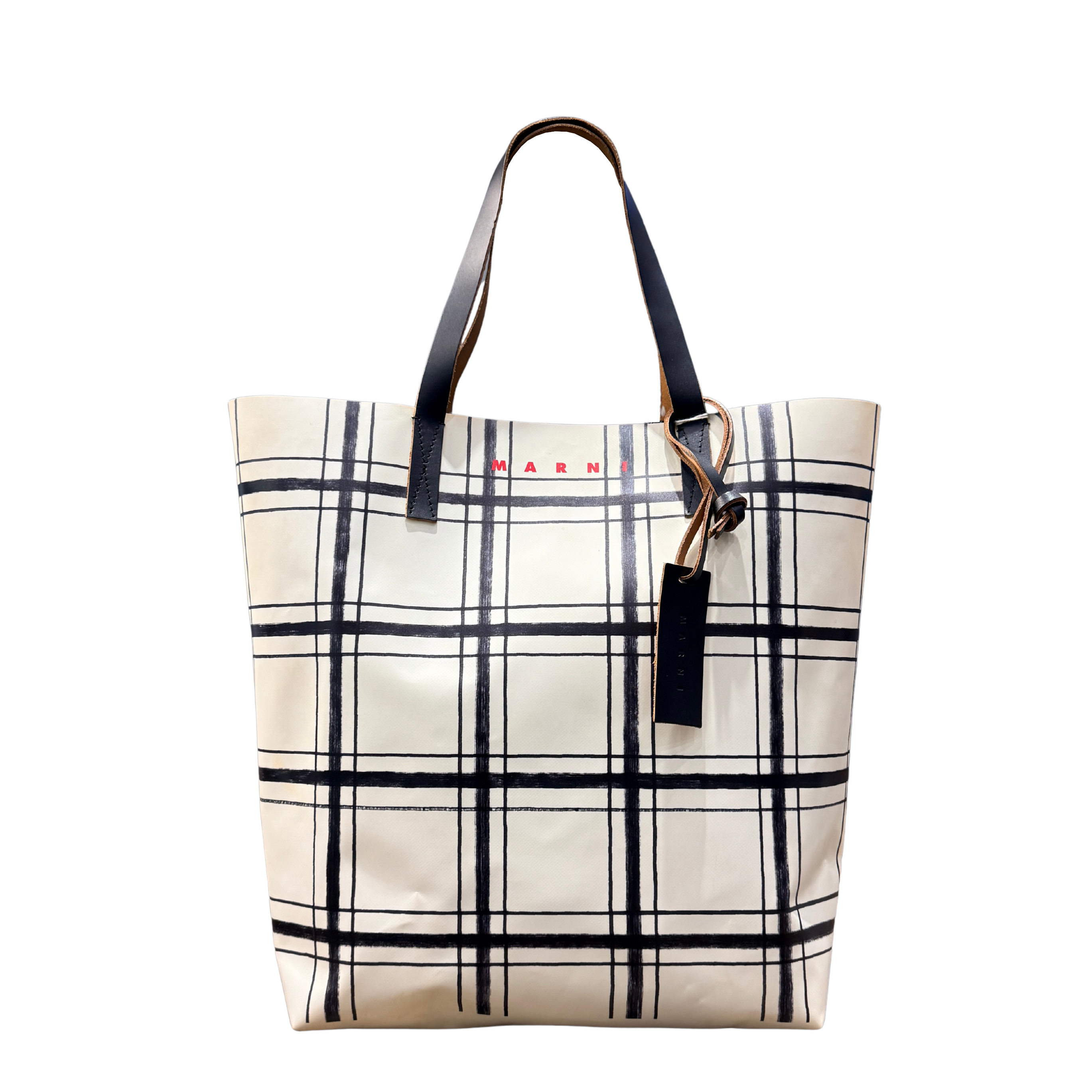 Marni Tribeca Open Tote Shopping Bag