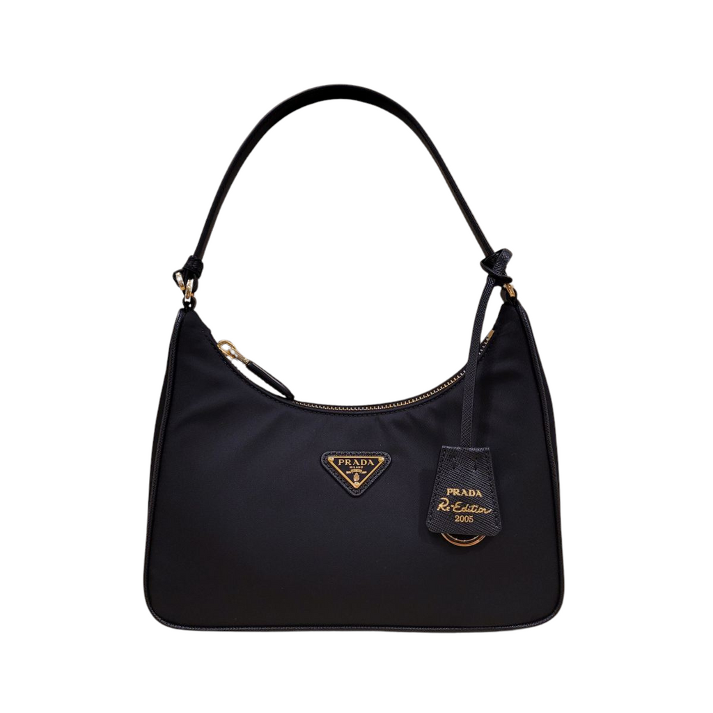 Prada Re-Edition 2005 Re-Nylon and Saffiano Leather Mini Shoulder Bag